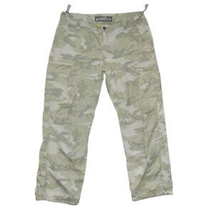 Osaka Tiger Men's Paratrooper Pants Size 42x33 Army Camouflage Fatigue Vintage